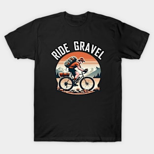 GRAVEL RIDE Adventure Cycling T-Shirt